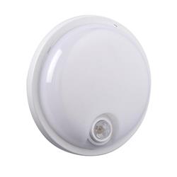 Rond Plus IP65 PIR White Round LED CCT Outdoor Wall Light 108746
