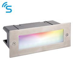 Smart Seina IP44 RGB LED Marine Grade Steel Outdoor Brick Light 91962