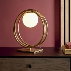 Brushed Gold Table Lamp Aechmea-T