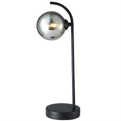 Bowral Matt Black Touch Table Lamp 015BL1T