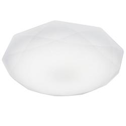 Hex White LED Large Flush Ceiling Fitting EK76189