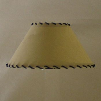 10 Inch Biche PVC Thonged Coolie Lamp Shade