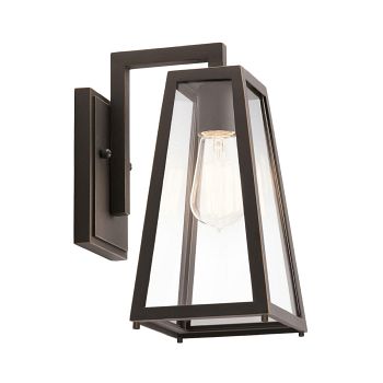 Delison IP44 Rubbed Bronze Outdoor Small Wall Light KL-DELISON-S-RZ