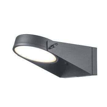 Grey LED IP44 Outdoor Wall Light ZOLA