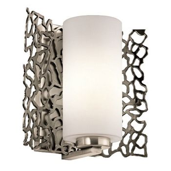 Wall Light Pewter Finish KL-SILVER-CORAL1