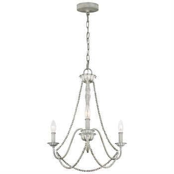 Maryville 3 Light Washed Grey Multi-Arm Chandelier FE-MARYVILLE3