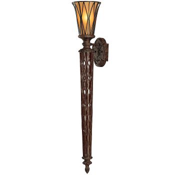 Triomphe Gold Coloured Torchiere Wall Light FE-TRIOMPHE