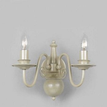 Bologna Hand Painted Double Wall Light