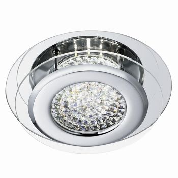 Vesta LED Flush Crystal Light 1692CC