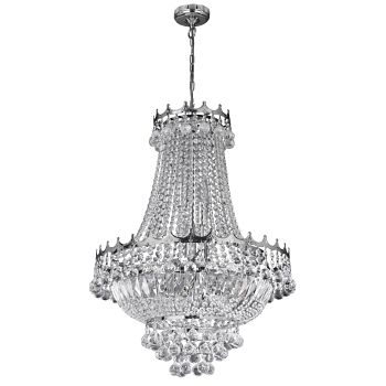 Versailles Nine Lamp Crystal Chandelier 9112-52CC