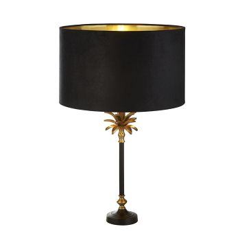 Palm Antique Brass Table lamps Complete