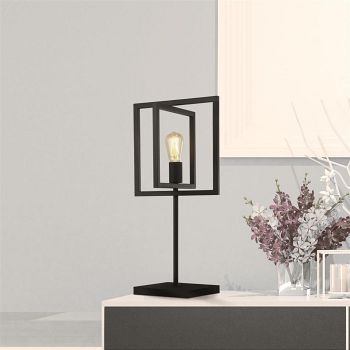 Plaza Black Table Lamp 23201-1BK