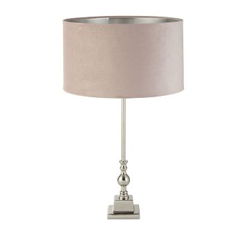 Whitby Chrome Table Lamps Complete