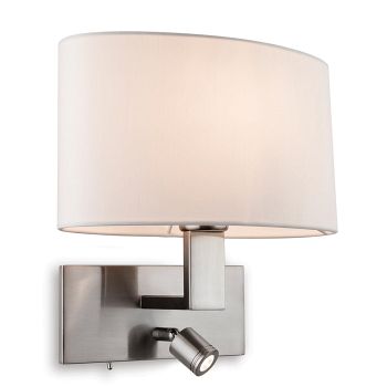 Webster Two Light Switched Wall Lights