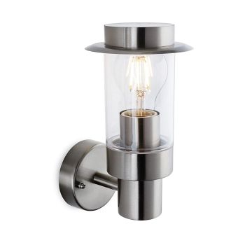 Darwin LED IP44 Rated Stainless Steel Outdoor Wall Light 2821ST