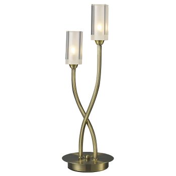 Morgan Table Lamp Antique Brass Finish MOR4075
