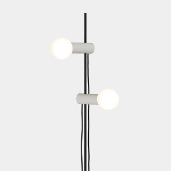 Nude Dual Adjustable Aluiminium Made Floor Lamp 