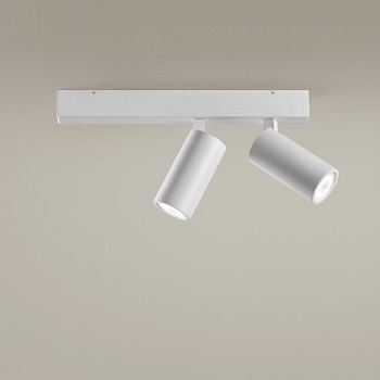 Simply Aluminium And Steel Made Wall/Ceiling Double Spotlight