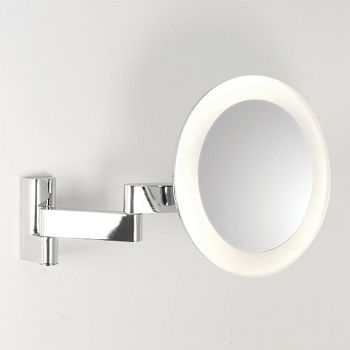 Niimi IP44 Polished Chrome LED Bathroom Mirror 1163008