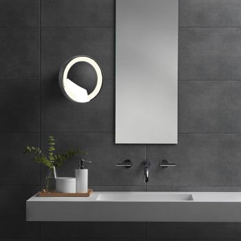 Catena LED IP44 Polished Chrome Bathroom Mirror Wall Light 1137003