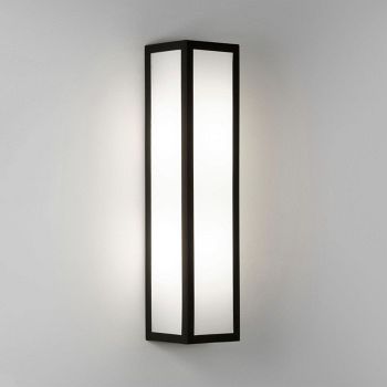 Salerno LED Outdoor Or Indoor Black & White Wall Light 1178012