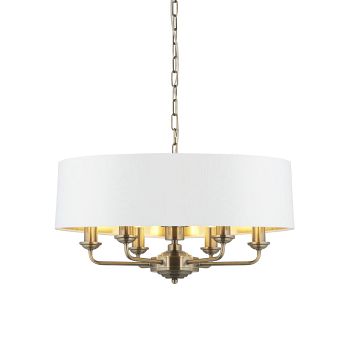 Highclere 6 Light Pendants with Shade