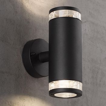 Birk Cylindrical IP44 Outdoor Double Wall Light 45501003