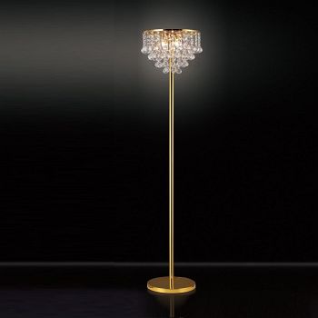 Atla Crystal Adorned Floor Lamp