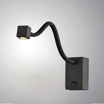 Boavista LED Square Flexible Switched Reading Wall Light