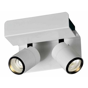 Bocaray LED Dual Matt White Wall Spotlight