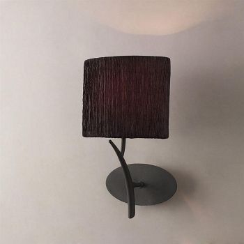 Eve Twig Anthracite/Shade Single Wall Light