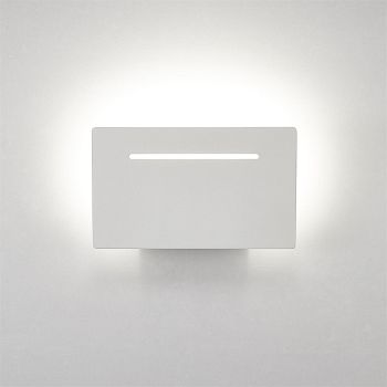 Toja White Angled LED Small Wall Light M5120