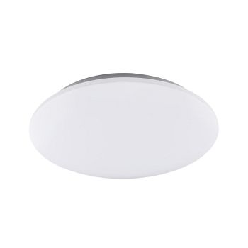Zero 2 Large LED White Circular Flush Fitting