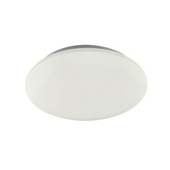 Zero LED White Round Flush Ceiling Fitting M5944