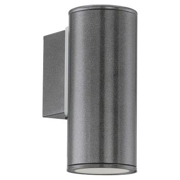 Riga LED Outdoor Anthracite Down Wall Light 94102