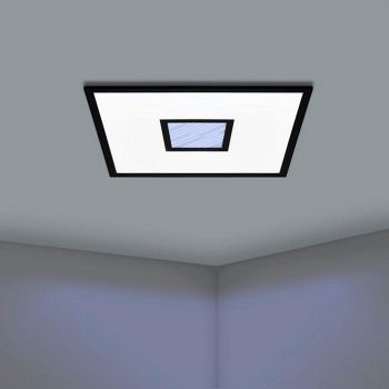 Bordonara LED Black And White Small Flush Light 900571