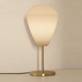 Caprarola Brushed Brass Table Lamp 900814