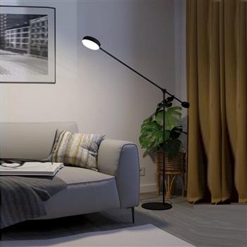 Clavellina LED Black And White Floor Light 900354