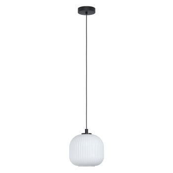 Mantunalle Ribbed Glass Single Ceiling Pendant