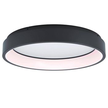 Marghera-Z RGB LED Black Smart Flush Ceiling Fitting 900067