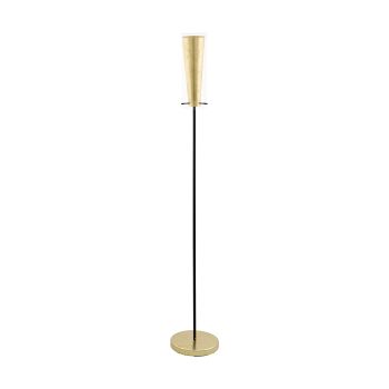 Pinto Black And Gold Two-Toned Floor Lamp 97655