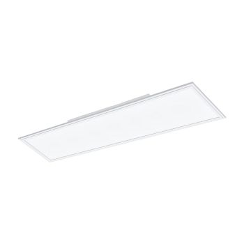 Salobrena-A Large LED Rectangular Flush White Ceiling Light 98205