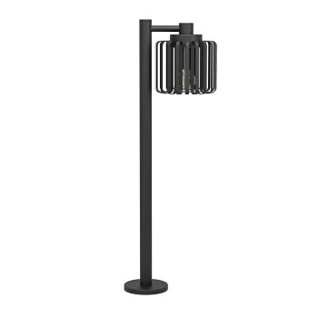 Selinus IP65 Black Steel Cadged Outdoor Post Lamp 900684