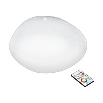 Sileras White LED Wall Or Ceiling Light 97577