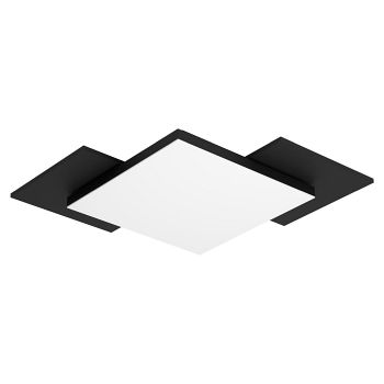 Tamuria LED Medium Flush Black And White Fitting 99655