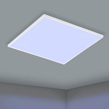 Trupiana LED Large White Square Ceiling Light 900569