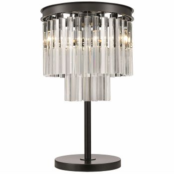 Bellamy Crystal Tiered Table lamp 036CS3T