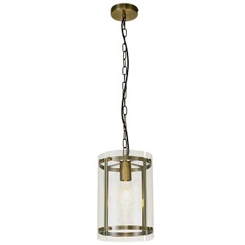 Vaden Single Clear Glass Ceiling Pendant