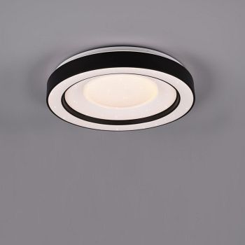Arco Matt Black LED RGBW Ceiling Fitting R65091032