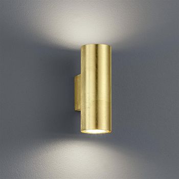 Cleo Gold Finish Cylindrical Double Wall Light 206400279